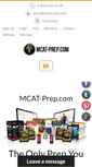 Mobile Screenshot of mcat-prep.com